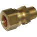 AG Brass Male Stud Coupling 15mm x 3/8" for Caravan/Motorhomes AG - Dynamic Drive