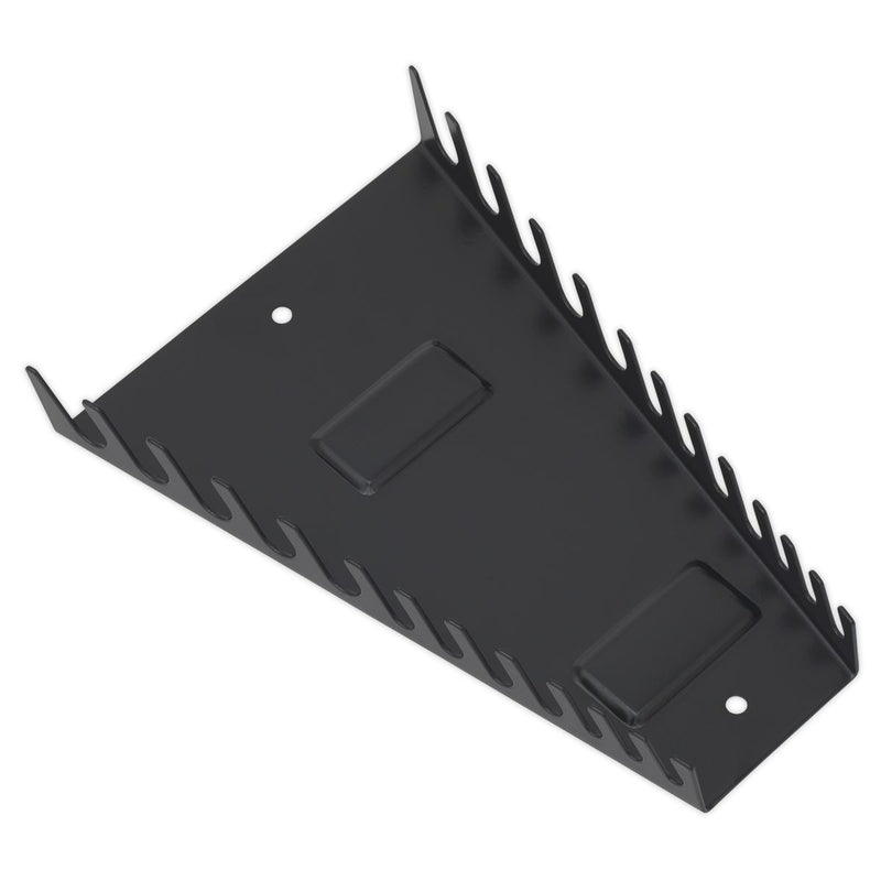 Sealey Spanner Rack Magnetic Capacity 12 Spanners WR03 Sealey - Dynamic Drive