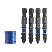 Irwin® Phillips/Pozidriv Impact Magnetic Screwdriver Bit Set, 5 Piece IRWIN® - Dynamic Drive