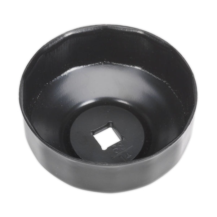 Sealey Oil Filter Cap Wrench 68mm x 14 Flutes MS045 Sealey  - Dynamic Drive