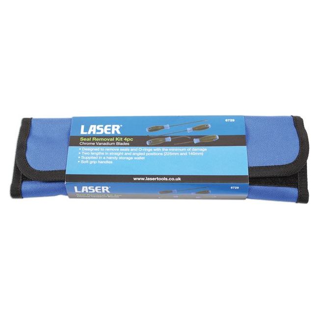 Laser Seal Removal Kit 4pc 6729 Laser - Dynamic Drive