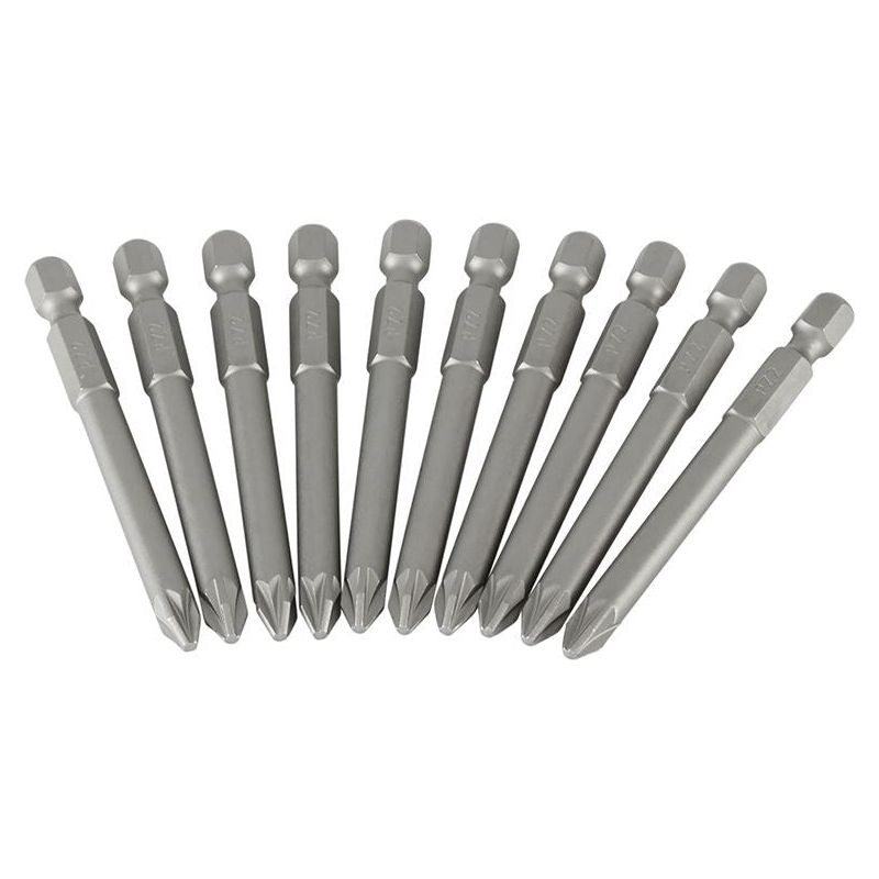 Stanley® Hand Tools Pozidriv Power Bits PZ2 x 70mm (Box 10) STANLEY® Hand Tools - Dynamic Drive