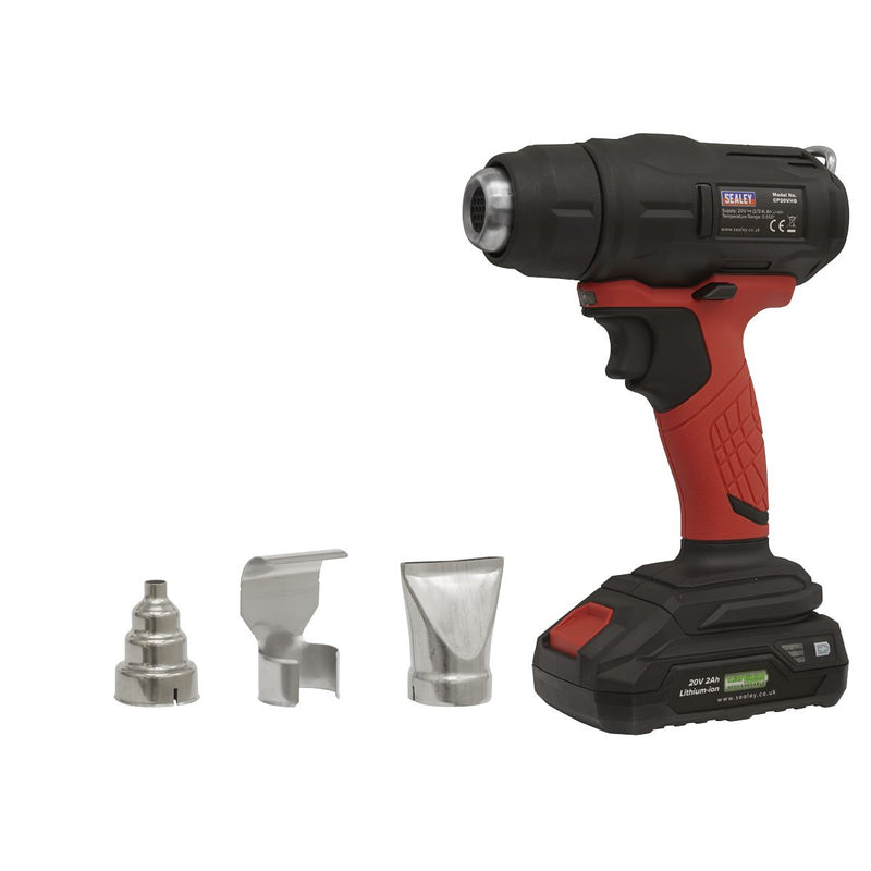 Sealey Cordless Hot Air Gun 20V SV20 Series Body Only CP20VHG Sealey - Dynamic Drive