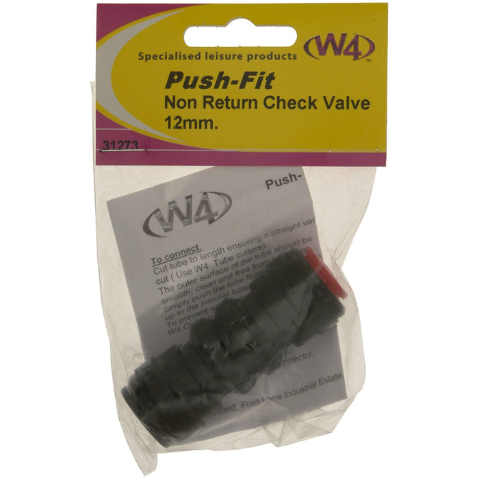 MDS1203 W4 Non return Check Valve 12mm 31273 W4 - Dynamic Drive