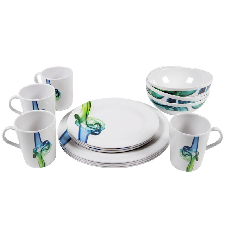 Reimo Lucca 16 Piece Melamine Set Primavera 91711 Camp 4 - Dynamic Drive