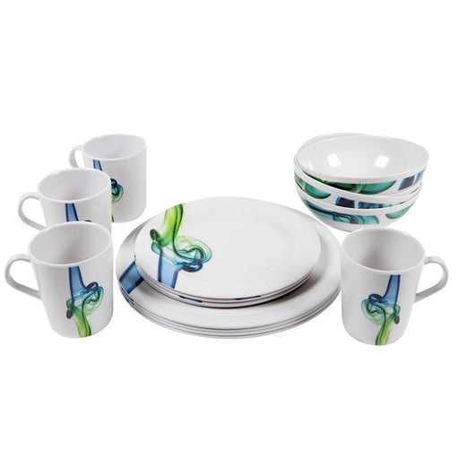 Reimo Lucca 16 Piece Melamine Set Primavera 91711 Camp 4 - Dynamic Drive