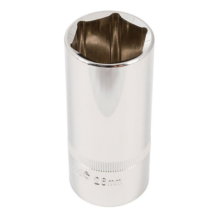 Silverline Deep Socket 1/2" Drive 6pt Metric 26mm Silverline - Dynamic Drive