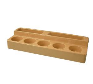 Free Stand Cup Rack Beige T162 BEIGE Unbranded - Dynamic Drive