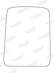 Summit Stick-On Commercial Mirror Glass fits Vauxhall Movano Renault Trafic RHS LHS Summit - Dynamic Drive