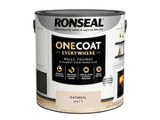 Ronseal One Coat Everywhere Interior Paint Oatmeal Matt 2.5 litre Ronseal - Dynamic Drive