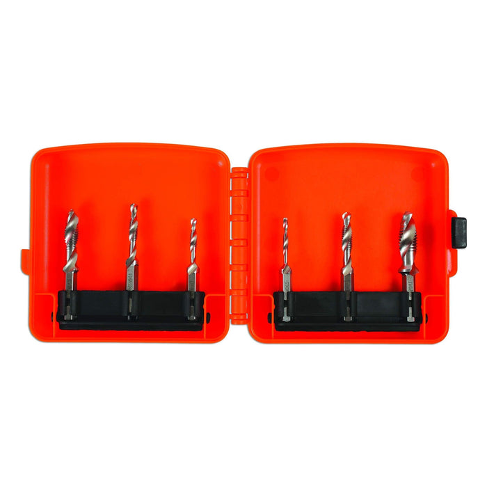 Laser Drill, Tap & Deburr Bit Set 6pc 6569 Laser - Dynamic Drive
