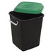 Sealey Refuse/Storage Bin 50L Green BM50G Sealey - Dynamic Drive