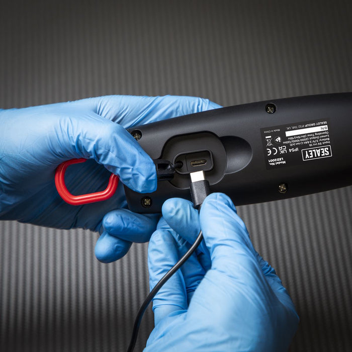Sealey LED Twist Rechargeable Inspection Light 16W COB & 1W SMD LED2001 Sealey - Dynamic Drive