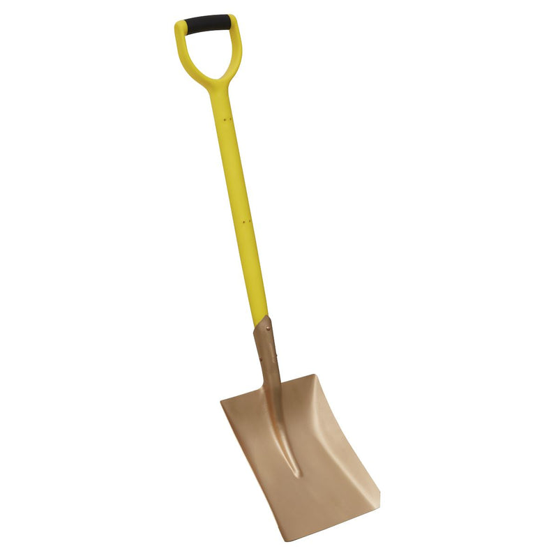 Sealey Square Shovel 240 x 418 x 990mm Non-Sparking NS106 Sealey - Dynamic Drive