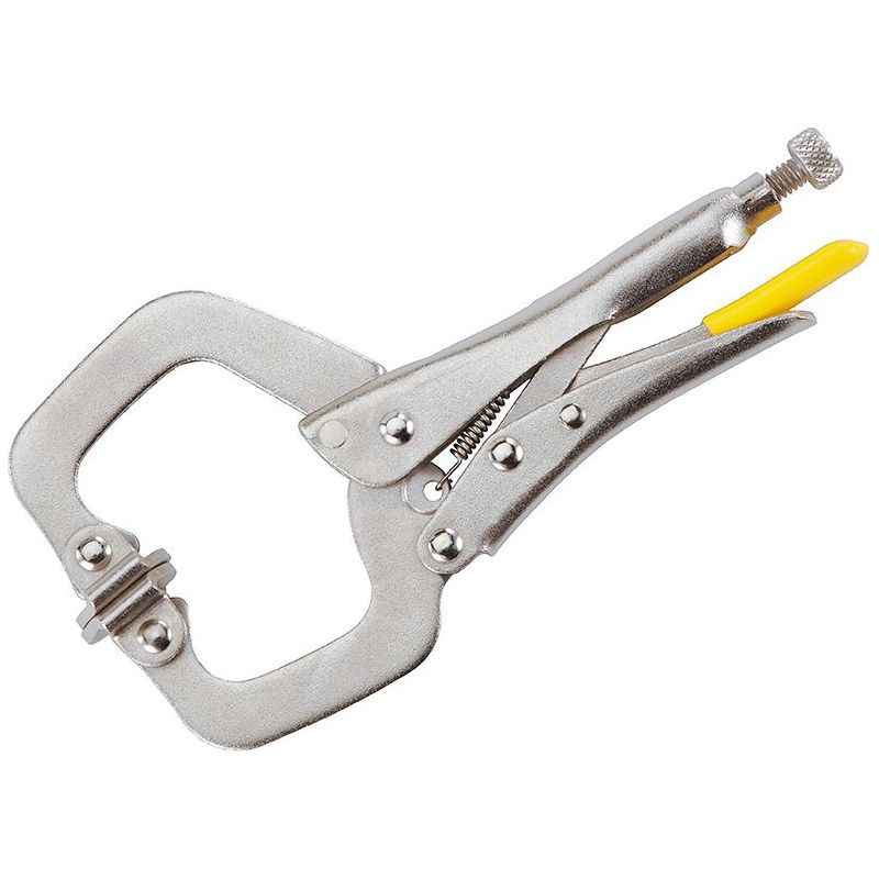 Stanley® Hand Tools Locking C-Clamp with Swivel Tips 285mm STANLEY® Hand Tools - Dynamic Drive