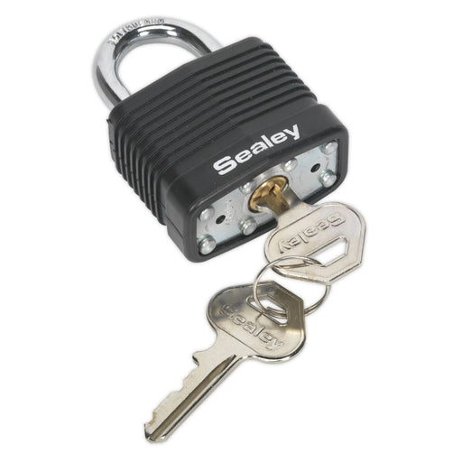 Sealey Steel Body Padlock 40mm Sealey - Dynamic Drive