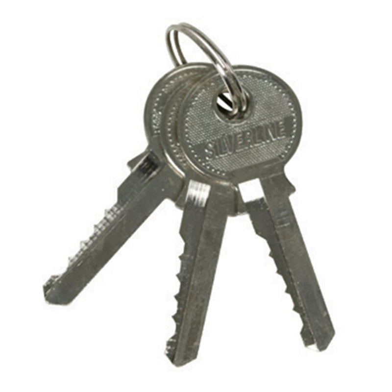 Silverline Close Armoured Shutter Lock Padlock 60mm Silverline - Dynamic Drive
