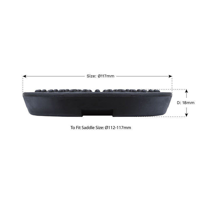 Sealey Safety Rubber Jack Pad Type B JP18 Sealey - Dynamic Drive