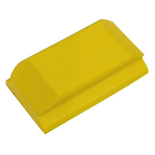 Sealey Sanding Block Rectangle Hook-and-Loop 125 x 70mm RE4018 Sealey - Dynamic Drive