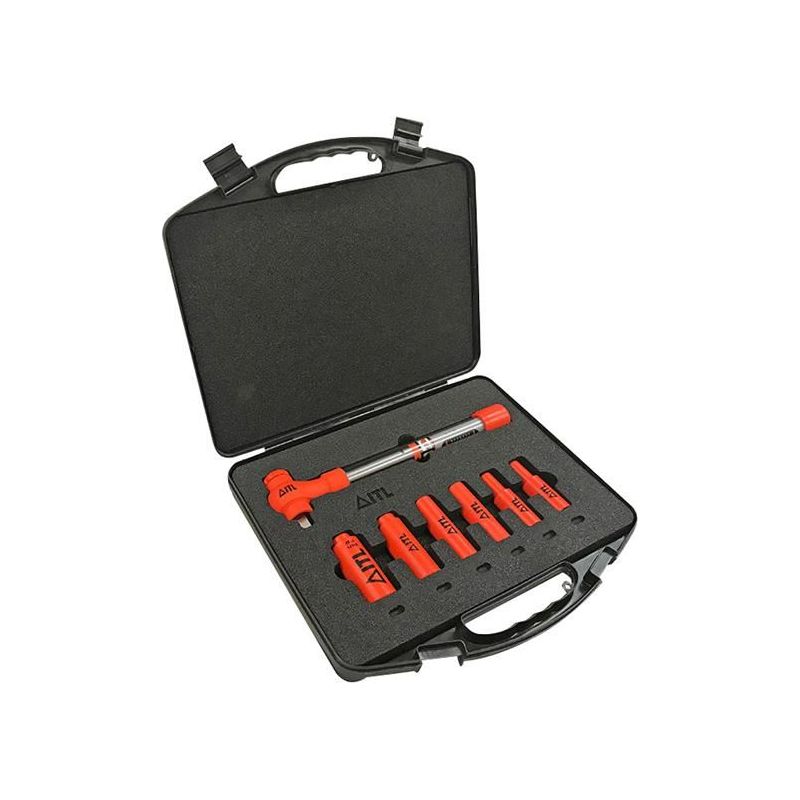 Itl Insulated Insulated 1/2in Drive Imperial Torque Wrench Kit, 7 Piece ITL Insulated - Dynamic Drive