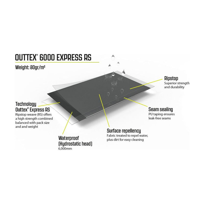 Outwell Jonesville 440SA Flex Drive-Away Awning Campervan 175 - 200 cm Outwell - Dynamic Drive
