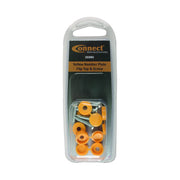 Connect Yellow Number Plate Flip Top & Screw 5pc 36886 Tool Connection - Dynamic Drive