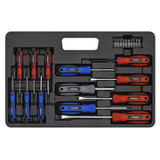 Sealey Soft Grip Screwdriver & Bit Set 23pc S0598 Siegen by Sealey - Dynamic Drive