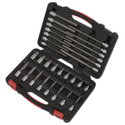 Sealey Hex Socket Bit Set 30pc 3/8"Sq Drive Platinum Series AK89000 Sealey - Dynamic Drive