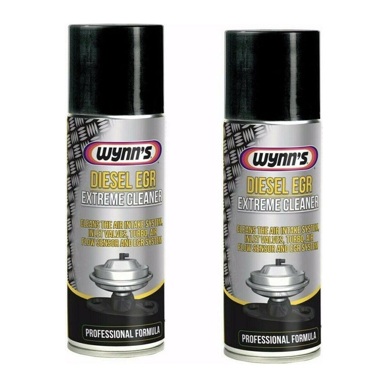 2x Wynns Diesel EGR Valve Cleaner Professional Formula 200ml Wynns - Dynamic Drive