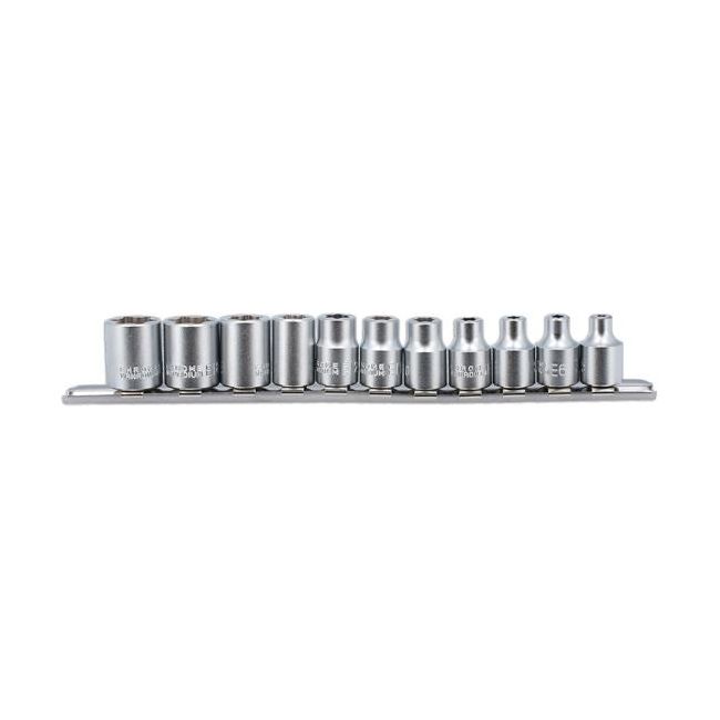 Laser Flat Cut Star Socket Set 3/8"D 11pc 8475 Laser - Dynamic Drive