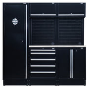 Draper BUNKER Modular Storage Combo with Stainless Steel Worktop (11 Piece) Draper - Dynamic Drive