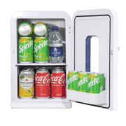 Baridi Mini Fridge/Warmer 15L Capacity 12V/230V - White DH94 Baridi - Dynamic Drive