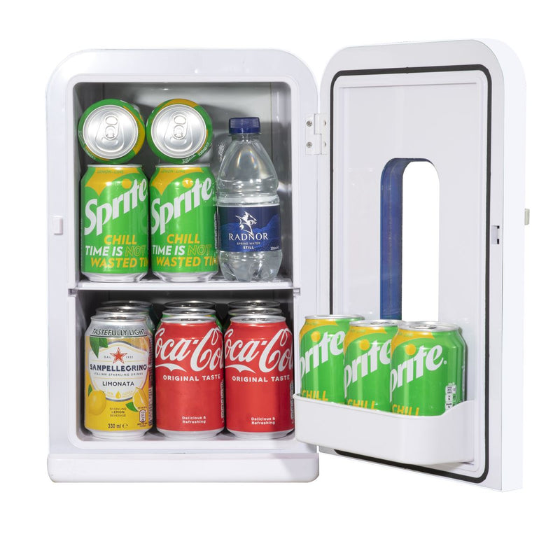 Baridi Mini Fridge/Warmer 15L Capacity 12V/230V - White DH94 Baridi - Dynamic Drive