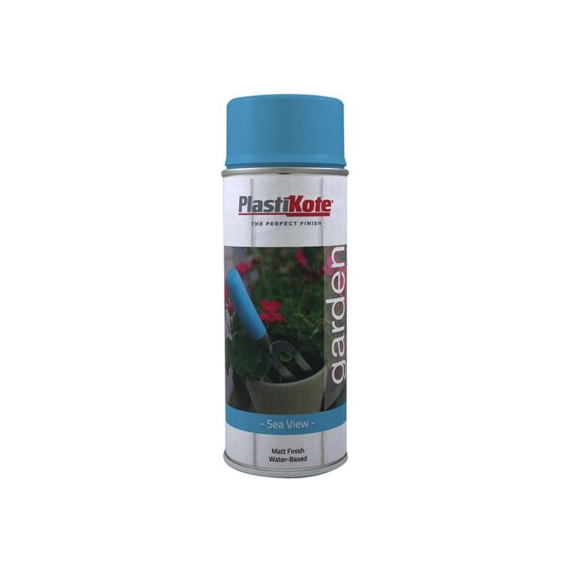 Plastikote Garden Colours Spray Paint Sea View 400ml PlastiKote - Dynamic Drive