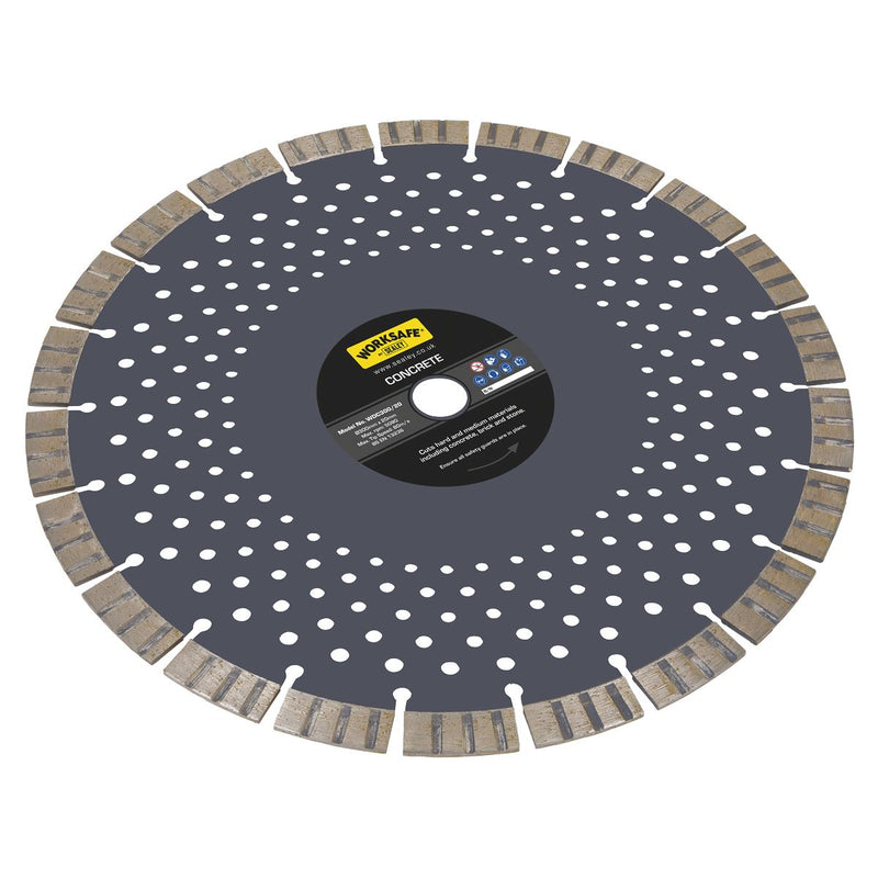 Sealey Concrete Cutting Disc Dry Use300mm WDC300/20 Sealey - Dynamic Drive
