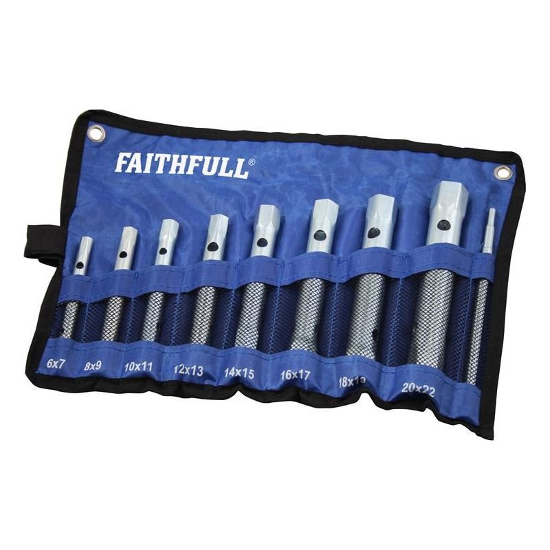 Faithfull Box Spanner Set, 8 Piece Faithfull - Dynamic Drive
