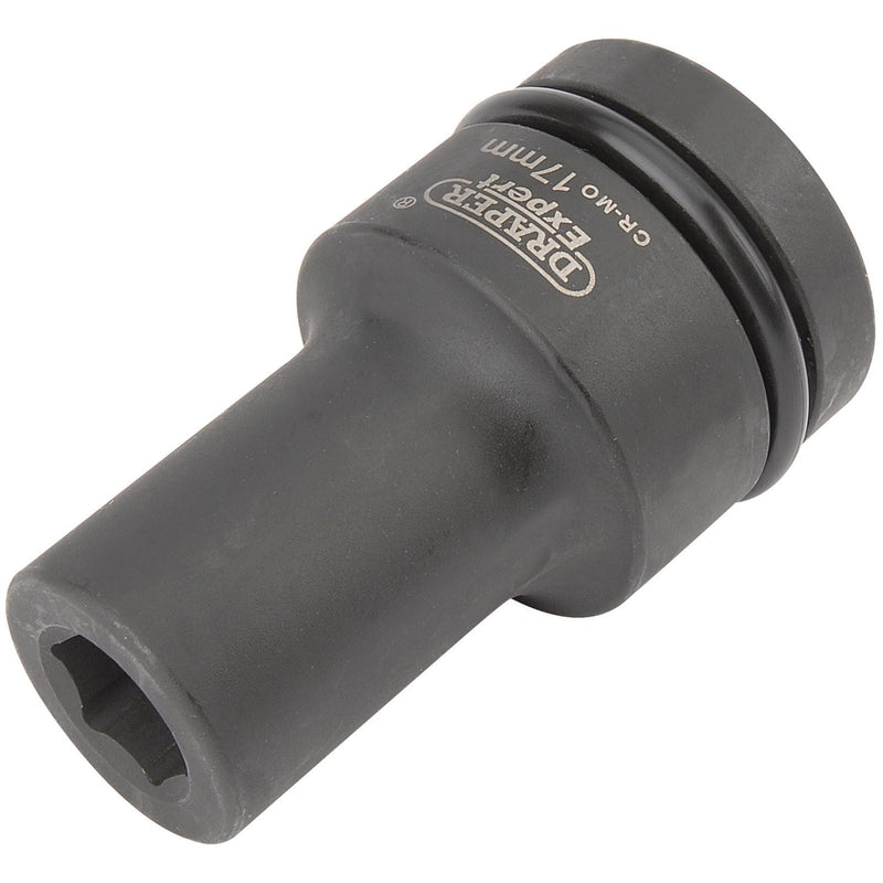 Draper Expert HI-TORQ 6 Point Deep Impact Socket, 1" Sq. Dr., 17mm Draper - Dynamic Drive