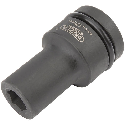 Draper Expert HI-TORQ 6 Point Deep Impact Socket, 1" Sq. Dr., 17mm Draper - Dynamic Drive