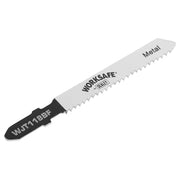 Sealey Jigsaw Blade Metal 55mm 12tpi Pack of 5 WJT118BF Sealey - Dynamic Drive