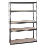 Draper Heavy Duty Steel Shelving Unit, 5 Shelves, L1220 x W450 x H1830mm 21663 Draper - Dynamic Drive