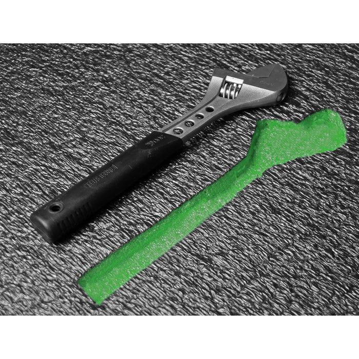 Sealey Easy Peel Shadow Foam Green/Black 1200 x 550 x 30mm SF30G Sealey  - Dynamic Drive