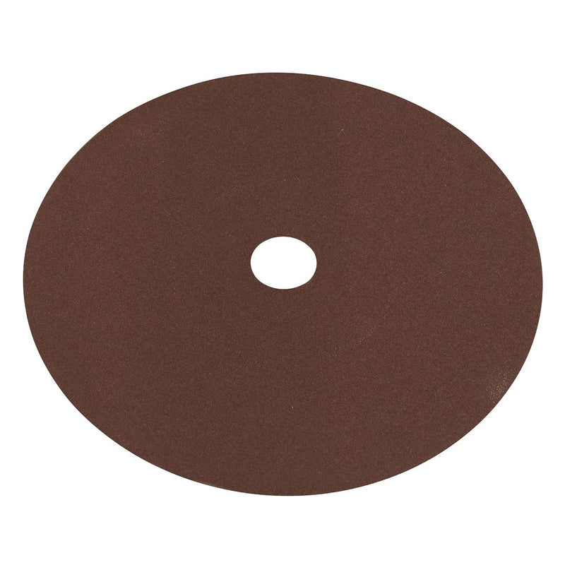 Sealey Fibre Backed Disc175mm 120Grit Pack of 25 WSD7120 Sealey - Dynamic Drive