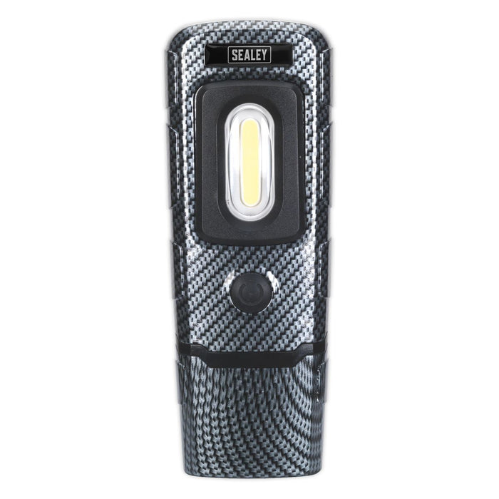 Sealey Rechargeable LED Inspection Lamp 360 COB Work Light Super Bright Carbon Sealey  - Dynamic Drive