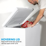 Baridi Freestanding Chest Freezer 199L Capacity - White DH111 Baridi - Dynamic Drive