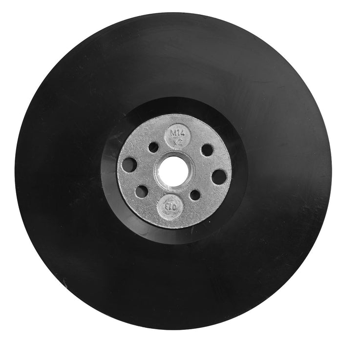 Sealey Rubber Backing Pad125mm M14 x 2mm RBP125 Sealey - Dynamic Drive