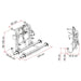 Fiamma Carry Bike Lift 77 Blue Bike Rack with Winch System Fiamma - Dynamic Drive
