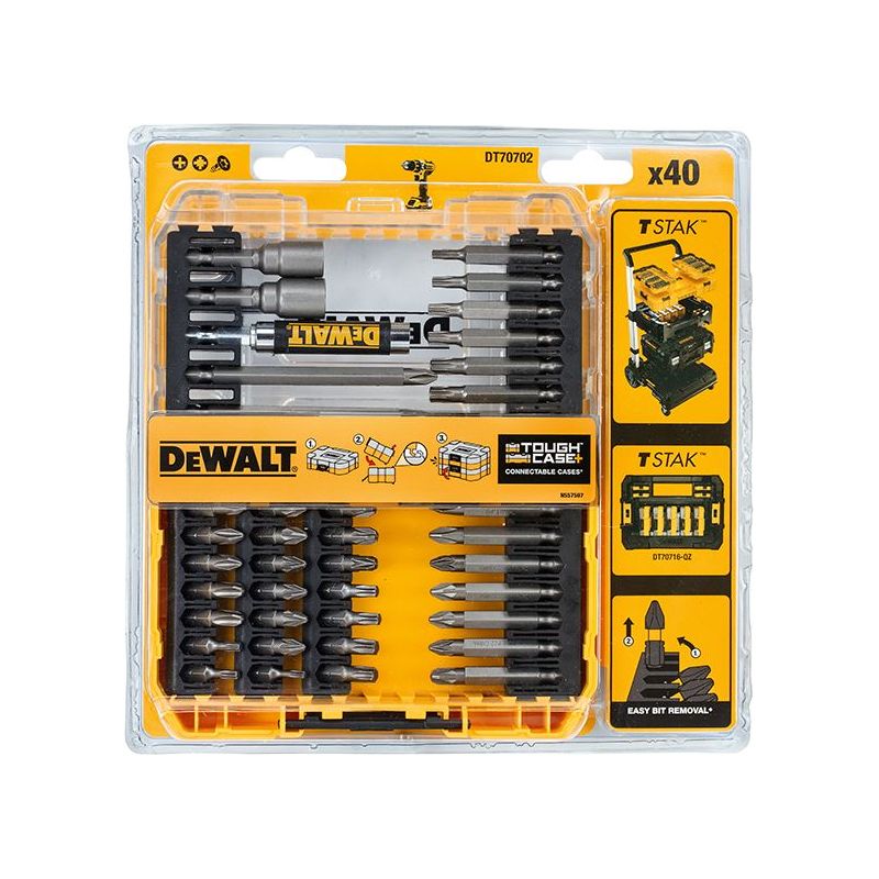 Dewalt Power Tools DT70702 Screwdriving Set, 40 Piece DeWALT Power Tools - Dynamic Drive