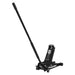 Sealey Trolley Jack 3tonne Rocket Lift Black 3040AB Sealey  - Dynamic Drive