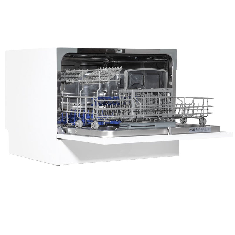 Baridi Tabletop Dishwasher 6 Place Settings 6.5L Capacity - White DH83 Baridi - Dynamic Drive