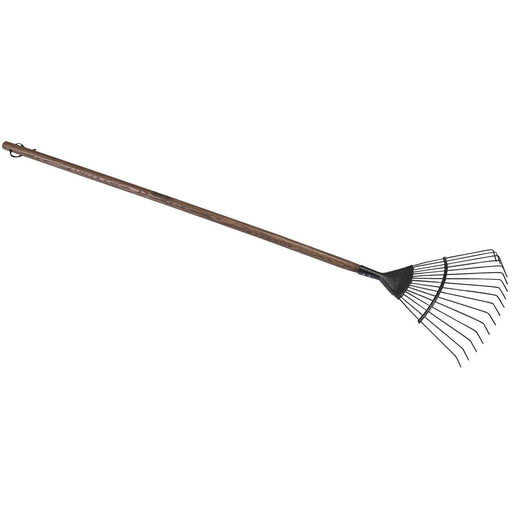 Draper Carbon Steel Lawn Rake with Ash Handle 14311 Draper - Dynamic Drive